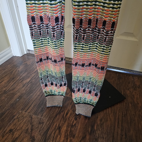 M Missoni Striped Bow Jumpsuit Size 40/4 - Picture 8 of 16